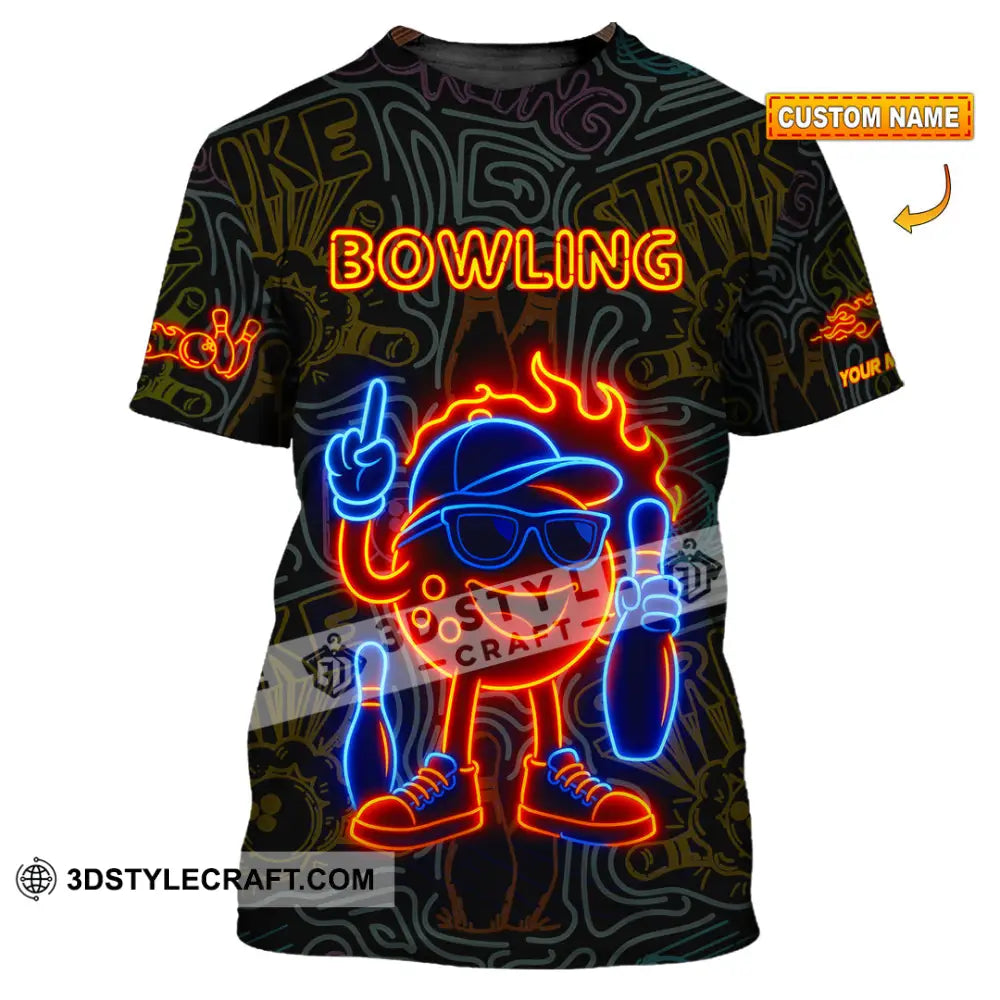 Unisex Shirt - Custom Bowling Shirt T-shirt