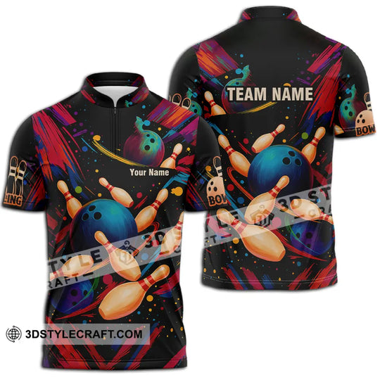 Unisex Shirt - Custom Bowling Shirt style option 1