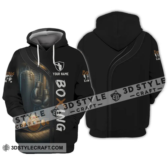 Unisex Shirt - Custom Boxing 3D Shirt style option 3