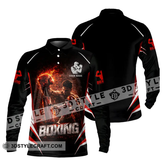 Unisex Shirt - Custom Boxing 3D Shirt style option 4