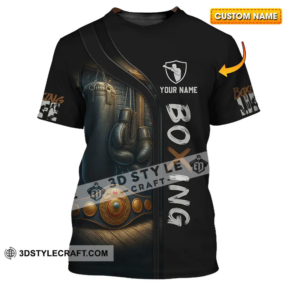 Unisex Shirt - Custom Boxing 3D Shirt T-shirt