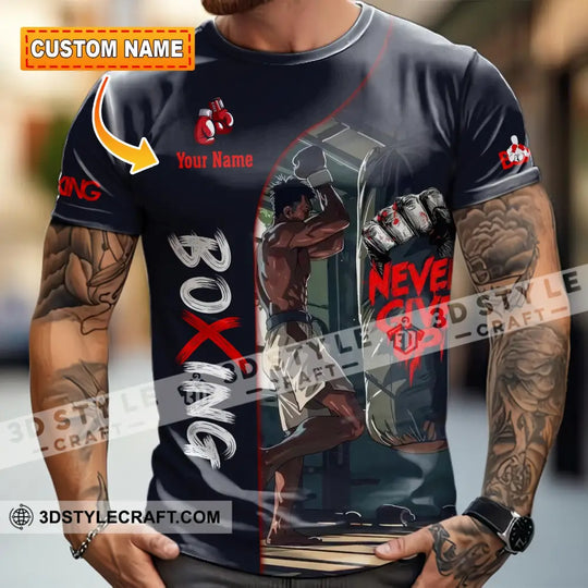 Unisex Shirt - Custom Boxing 3D Shirt style option 2