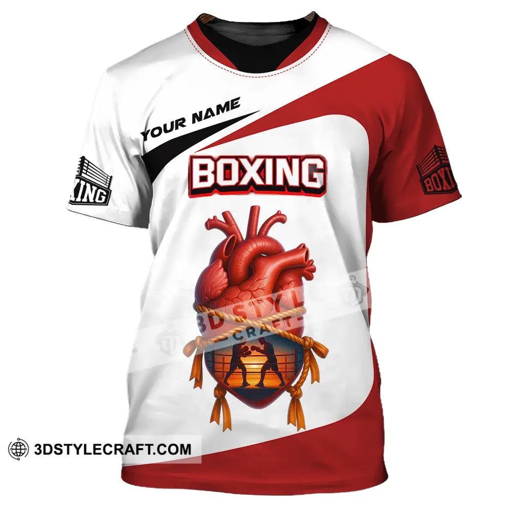 Unisex Shirt - Custom Boxing 3D Shirt T-Shirt / S T-shirt
