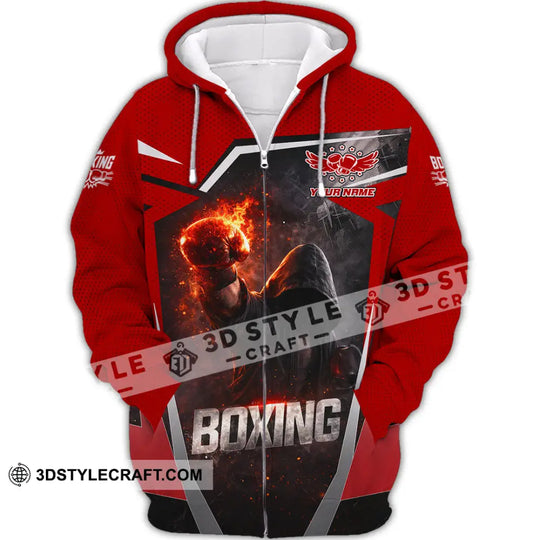 Unisex Shirt - Custom Boxing 3D Shirt style option 3