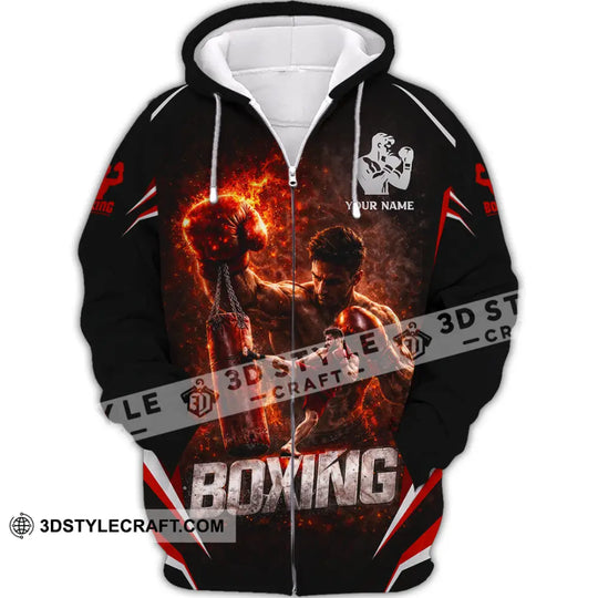 Unisex Shirt - Custom Boxing 3D Shirt style option 3