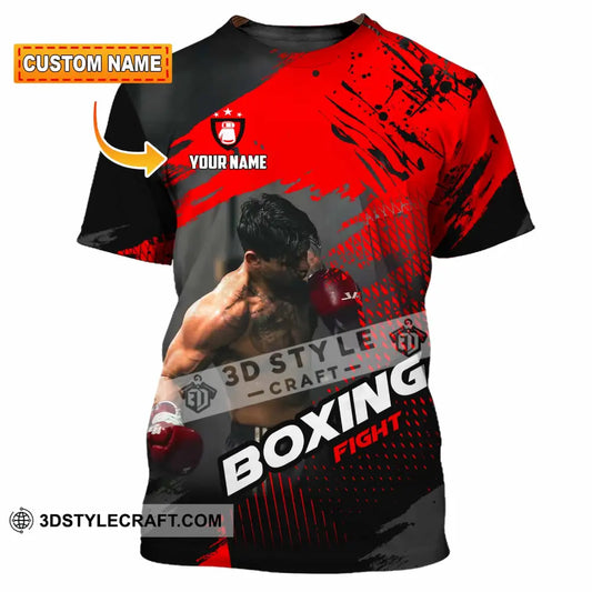 Unisex Shirt - Custom Boxing Fight 3D Shirt - T-shirt