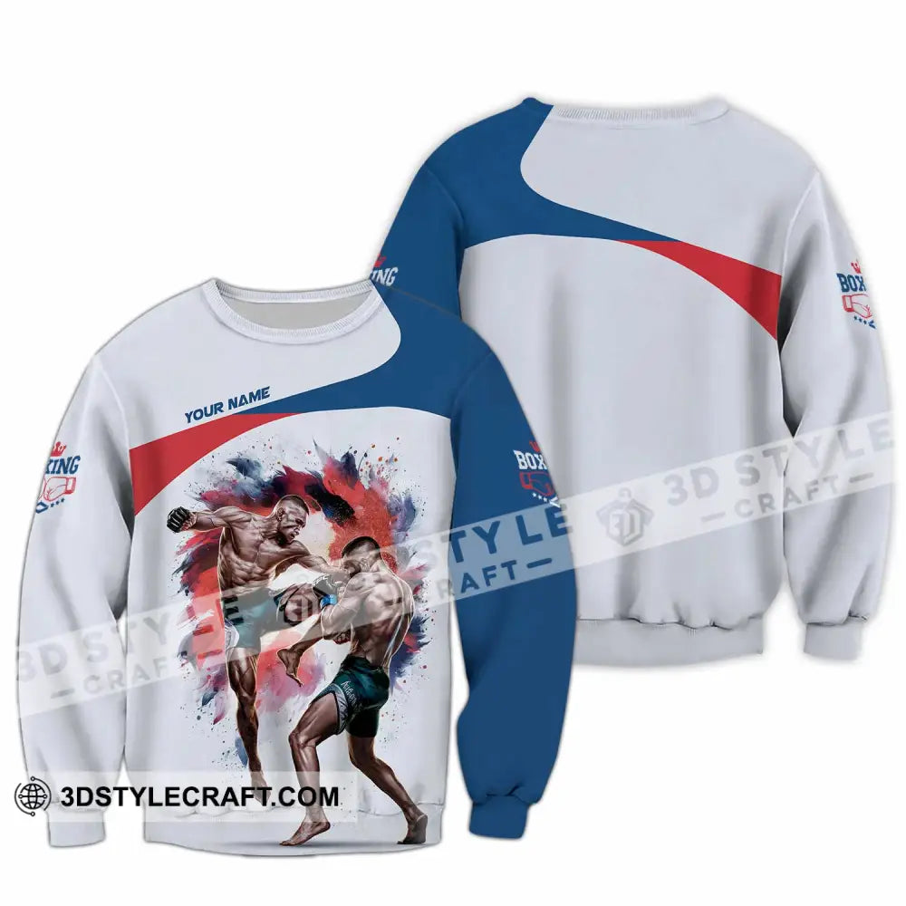 Unisex Shirt - Custom Boxing Lover Shirt Long Sleeve / S T-shirt