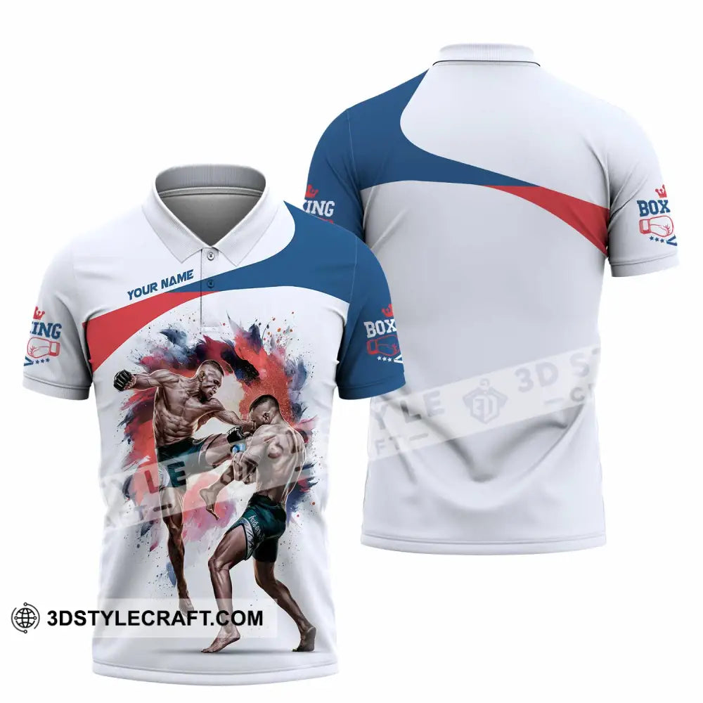 Unisex Shirt - Custom Boxing Lover Shirt Polo Shirt / S T-shirt