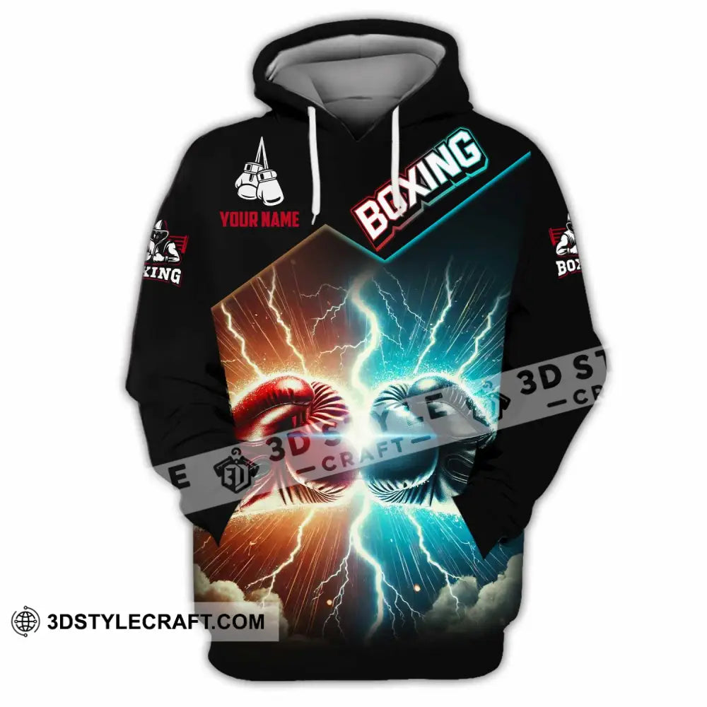 Unisex Shirt - Custom Boxing Lover Sport Shirt Hoodie / S T-shirt