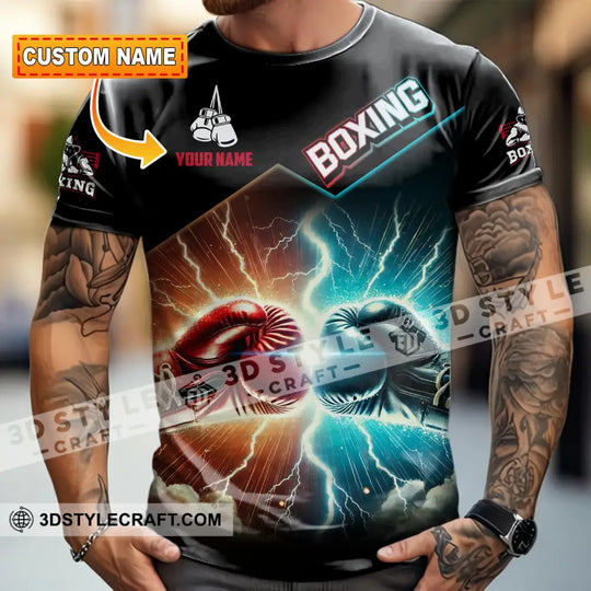 Unisex Shirt - Custom Boxing Lover Sport Shirt style option 2