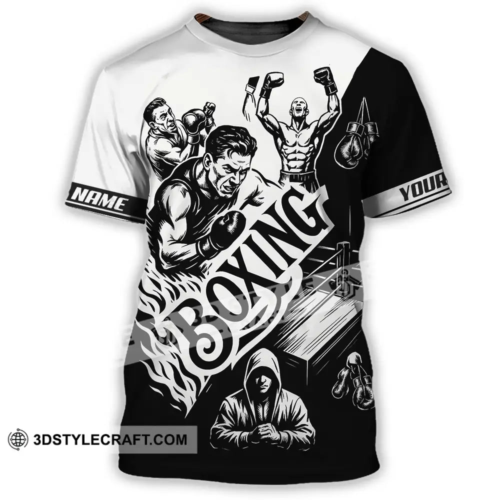 Unisex Shirt - Custom Boxing Men Shirt T-Shirt / S T-shirt