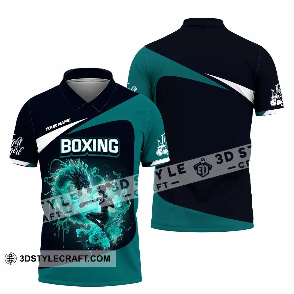Unisex Shirt - Custom Boxing Shirt Polo Shirt / S T-shirt