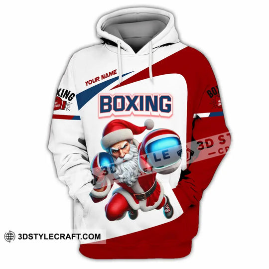 Unisex Shirt - Custom Boxing Santa Shirt style option 4