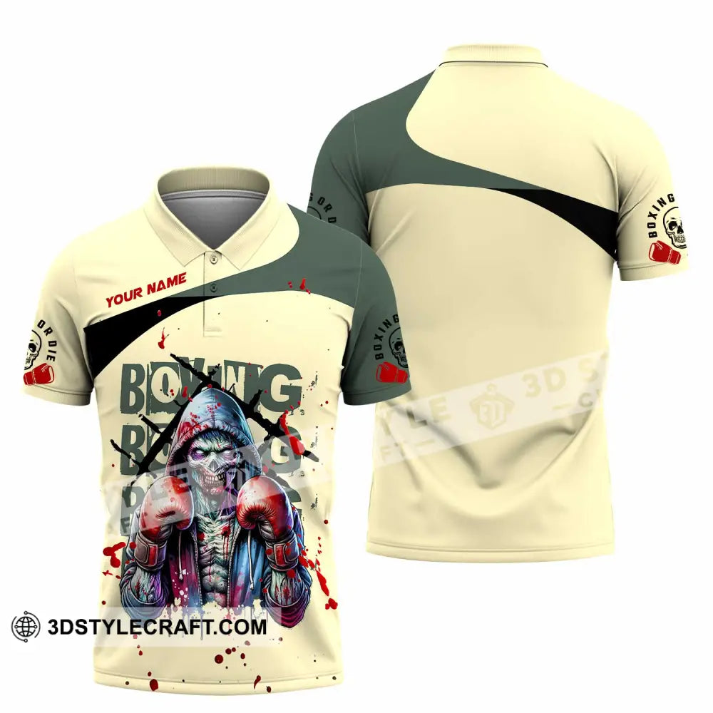 Unisex Shirt Custom Boxing Sport Shirt Polo Shirt / S T shirt