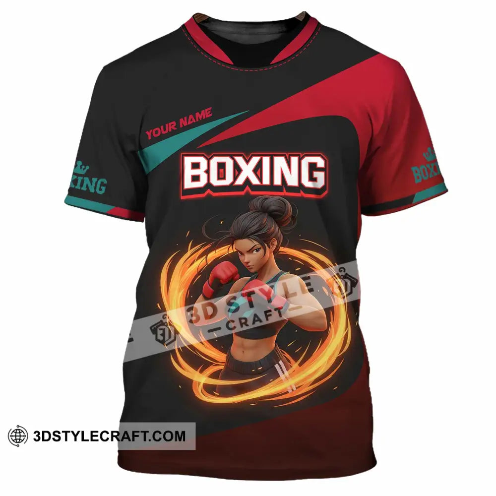 Unisex Shirt Custom Boxing Sport Shirt T Shirt / S T shirt