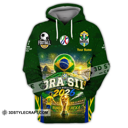 Unisex Shirt - Custom Brasil World Cup 2026 Shirt style option 2