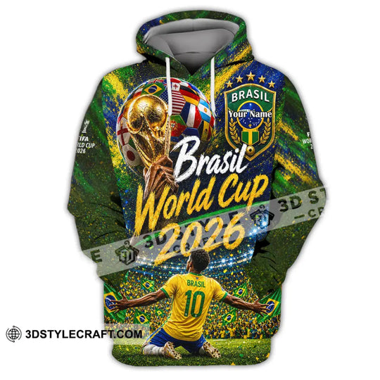 Unisex Shirt - Custom Brasil World Cup 2026 Shirt style option 2
