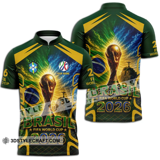Unisex Shirt - Custom Brasil World Cup 2026 Shirt style option 2