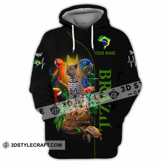 Unisex Shirt - Custom Brazil 3D Shirt style option 4