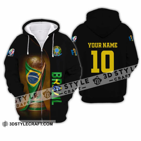 Unisex Shirt - Custom Brazil 3D Shirt style option 2