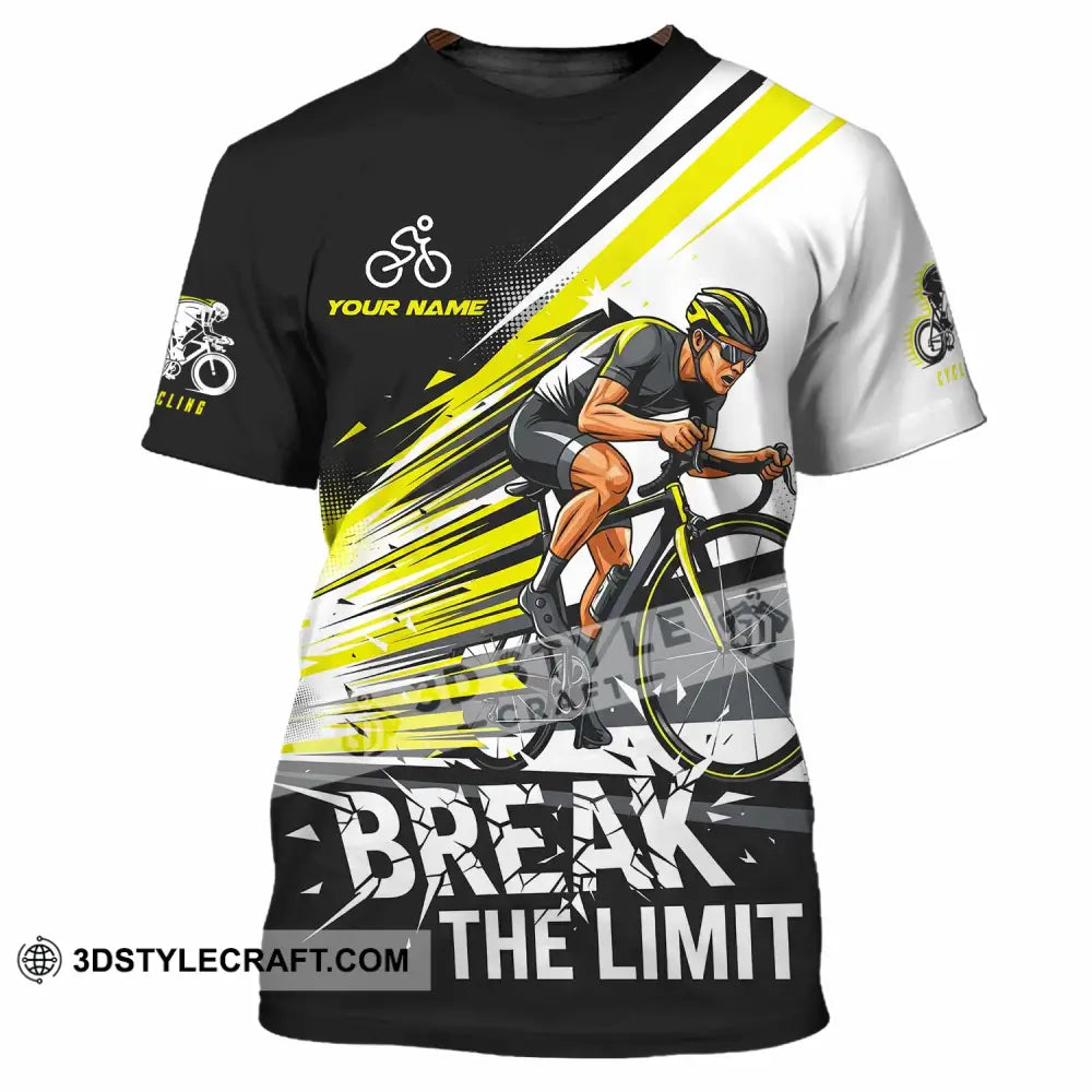 Unisex Shirt - Custom Break The Limit Biker Shirt T-Shirt / S T-shirt