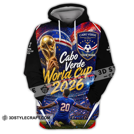 Unisex Shirt - Custom Cabo Verde World Cup 2026 Shirt style option 2