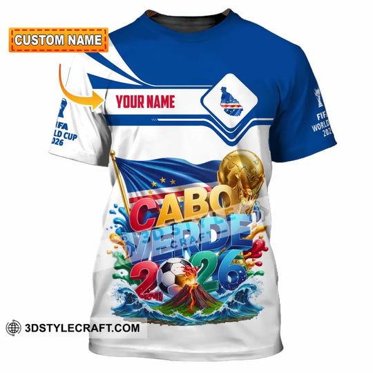 Unisex Shirt - Custom Cabo Verde World Cup 2026 Shirt style option 1
