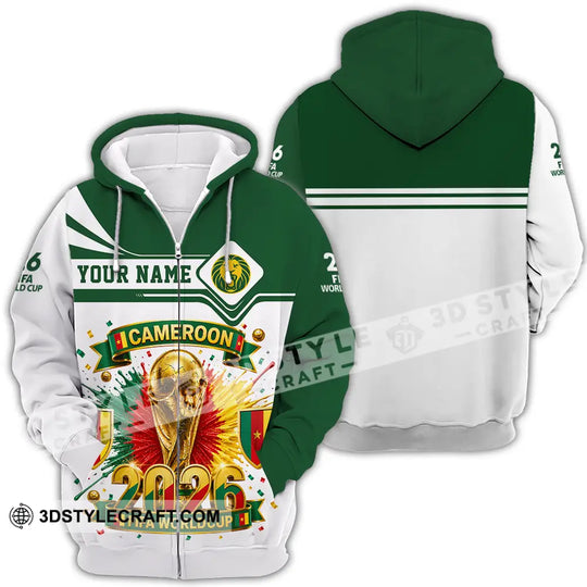 Unisex Shirt - Custom Cameroon World Cup 2026 Shirt style option 4