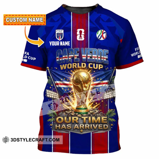 Unisex Shirt - Custom Cape Verde World Cup 2026 Shirt style option 1