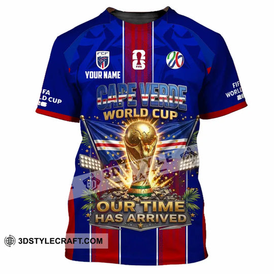 Unisex Shirt - Custom Cape Verde World Cup 2026 Shirt style option 4