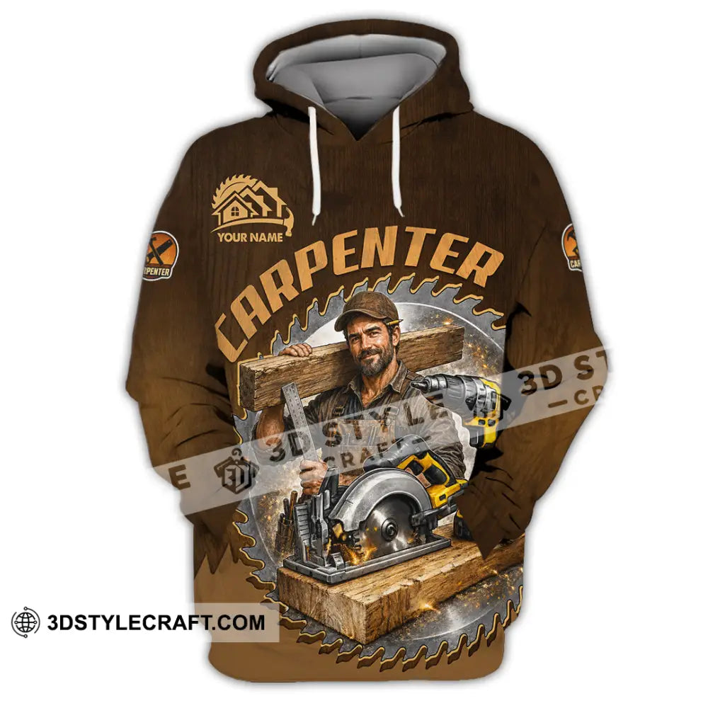 Unisex Shirt - Custom Carpenter Shirt - Hoodie / S - T-shirt