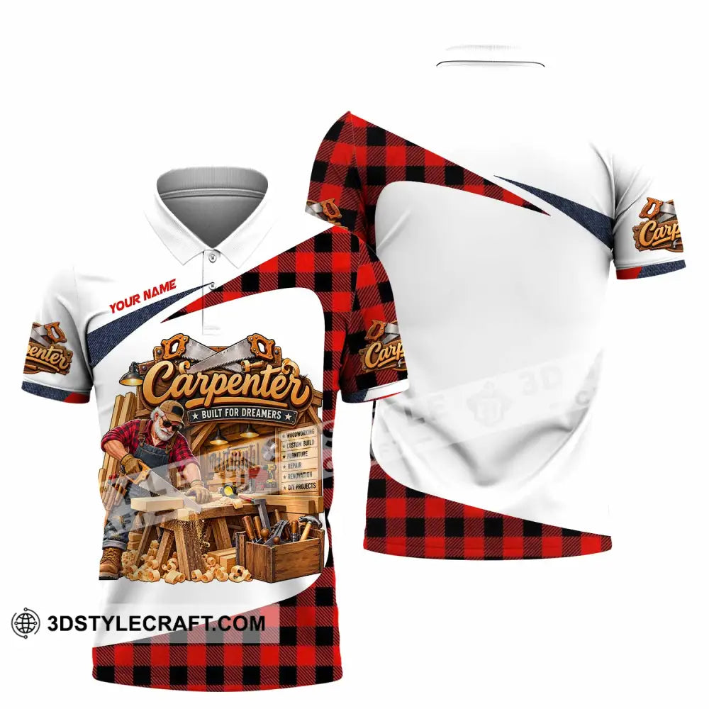Unisex Shirt - Custom Carpenter Shirt - Polo Shirt / S - T-shirt