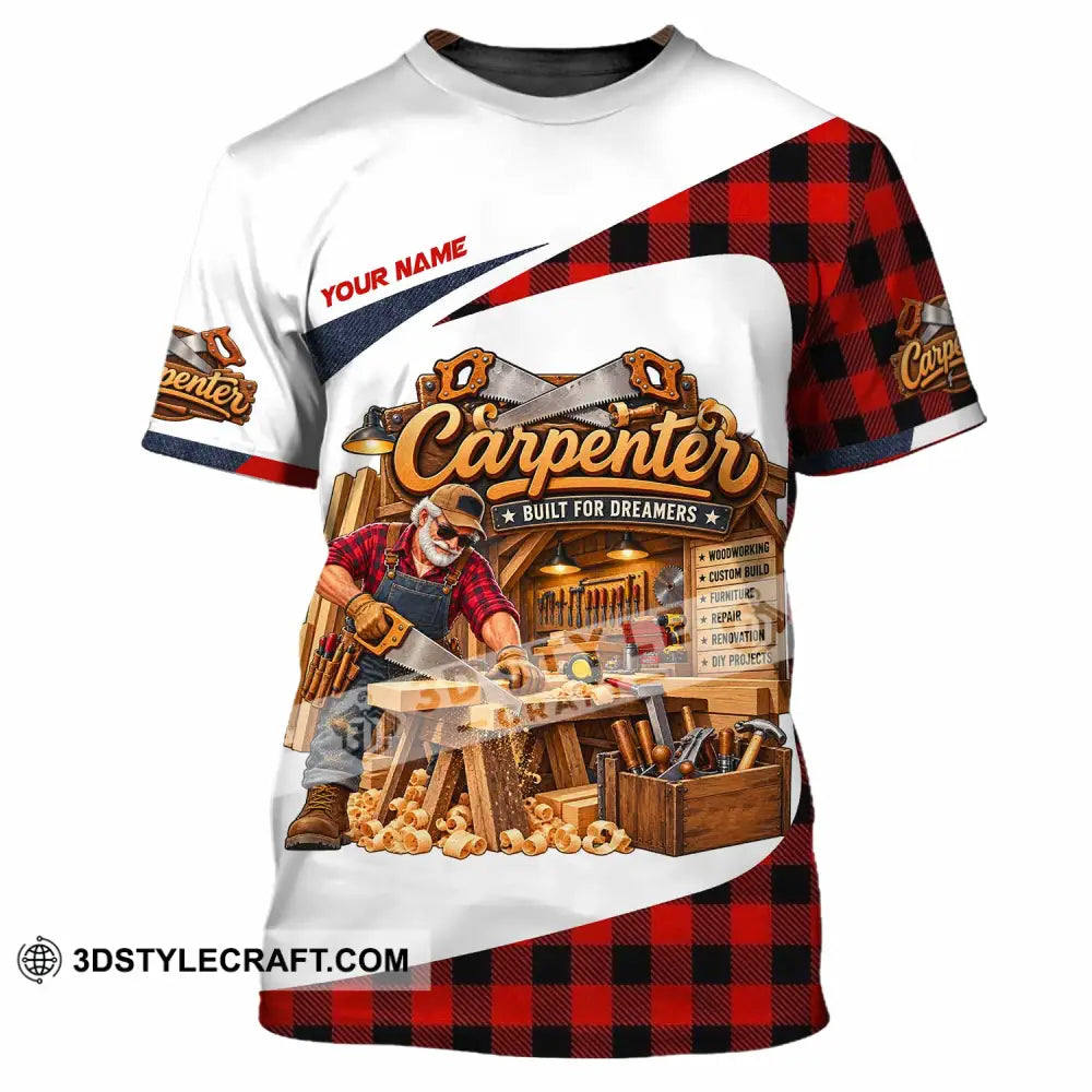 Unisex Shirt - Custom Carpenter Shirt - T-Shirt / S - T-shirt
