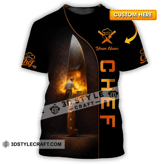 Unisex Shirt - Custom Chef 3D Shirt style option 1