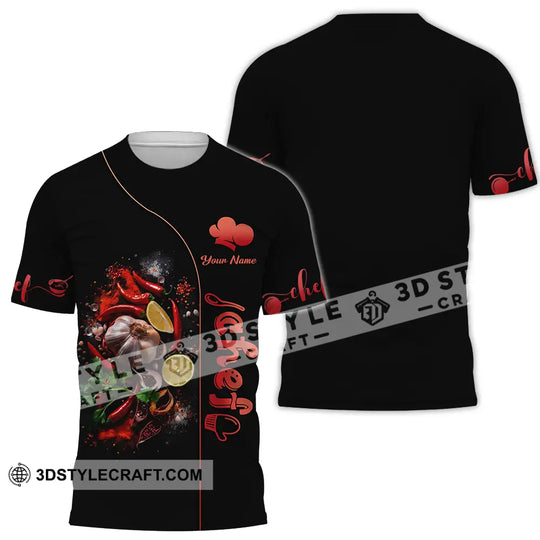 Unisex Shirt - Custom Chef 3D Shirt style option 2