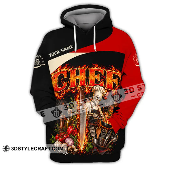Unisex Shirt - Custom Chef Shirt style option 2
