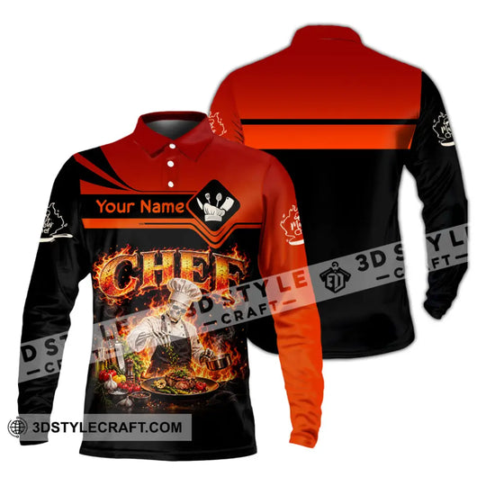 Unisex Shirt - Custom Chef Shirt style option 4