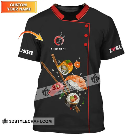 Unisex Shirt - Custom Chef Name Shirt - Chef Shirt - Chef Name, Gift For Japan Kitchen Lover style option 1