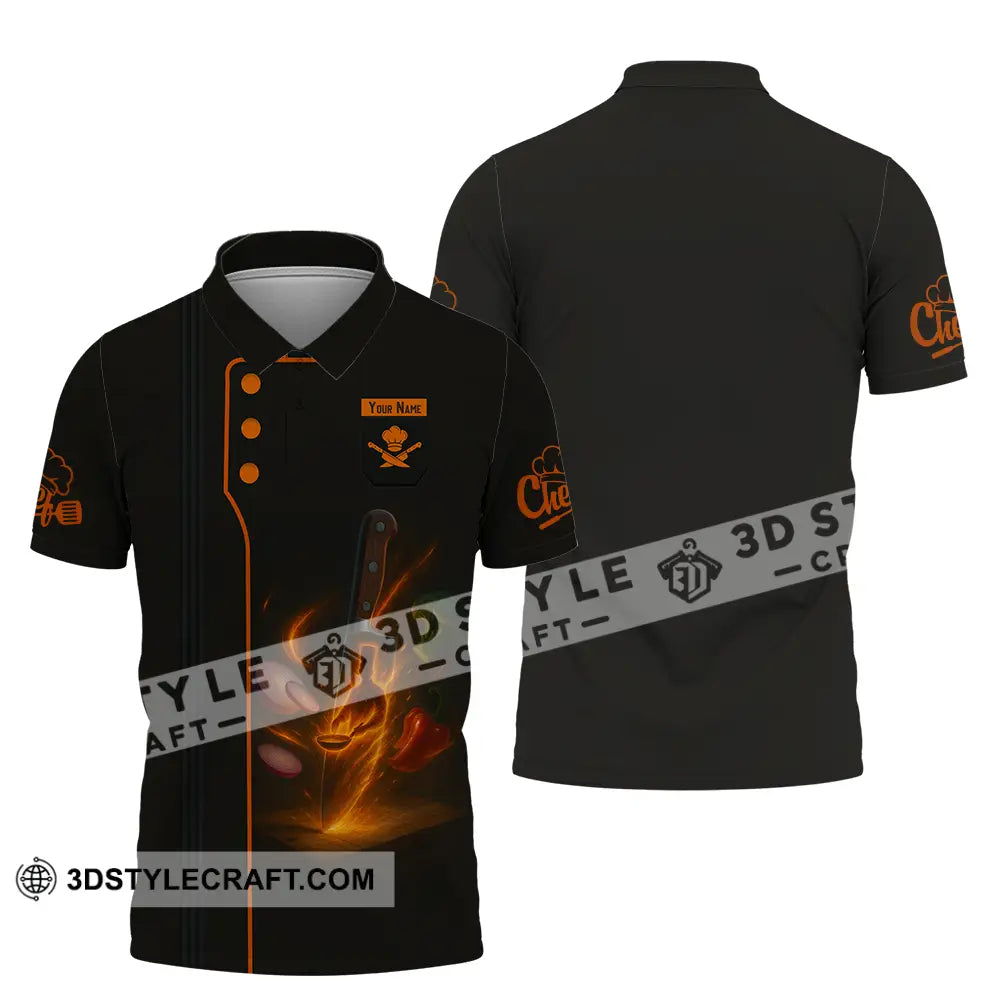 Unisex Shirt Custom Chef Shirt Polo Shirt / S T shirt
