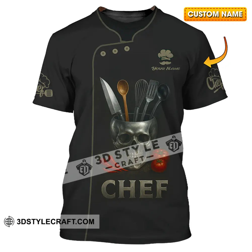 Unisex Shirt Custom Chef Shirt T shirt