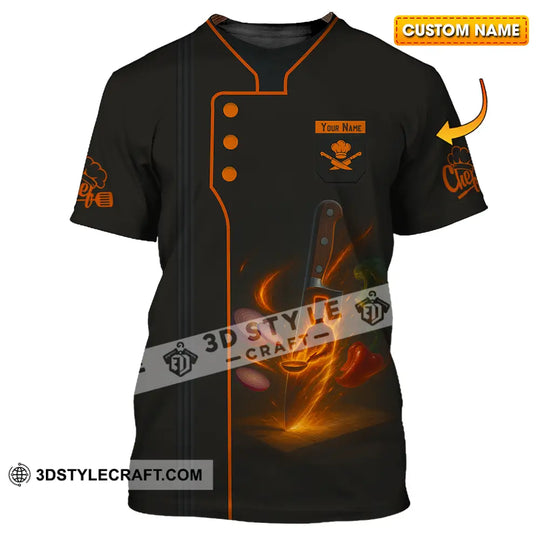 Unisex Shirt - Custom Chef Shirt style option 1