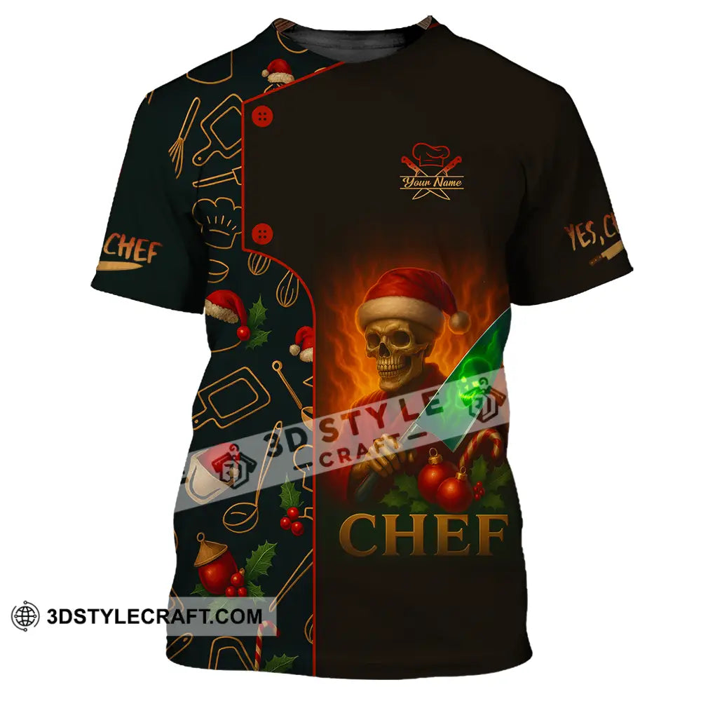 Unisex Shirt - Custom Chef Shirt T-Shirt / S T-shirt