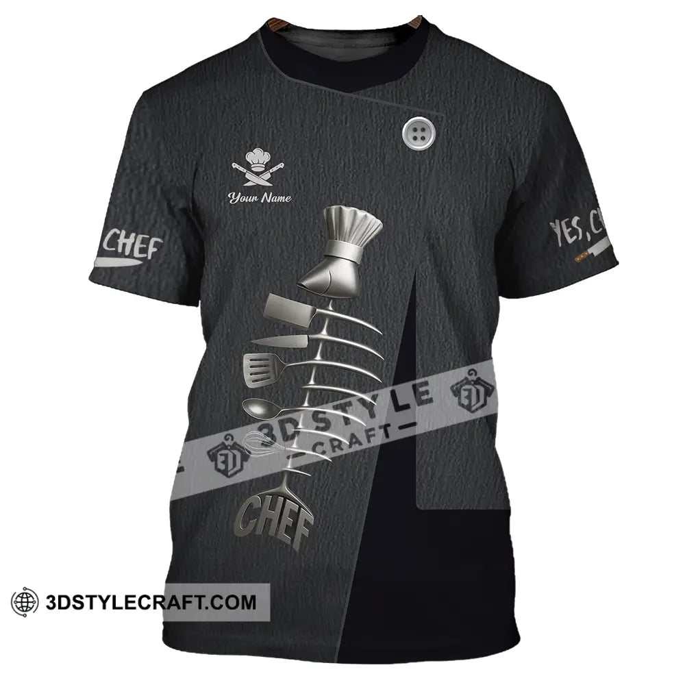 Unisex Shirt - Custom Chef Shirt T-Shirt / S T-shirt
