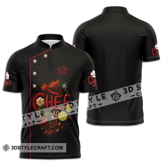 Unisex Shirt - Custom Chef Shirt style option 2