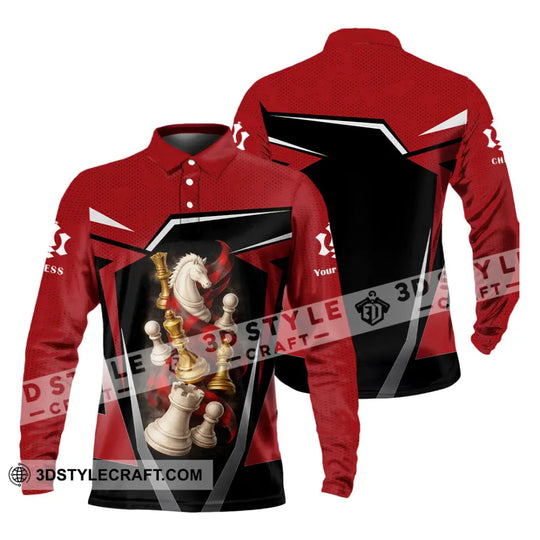 Unisex Shirt - Custom Chess 3D Shirt style option 4