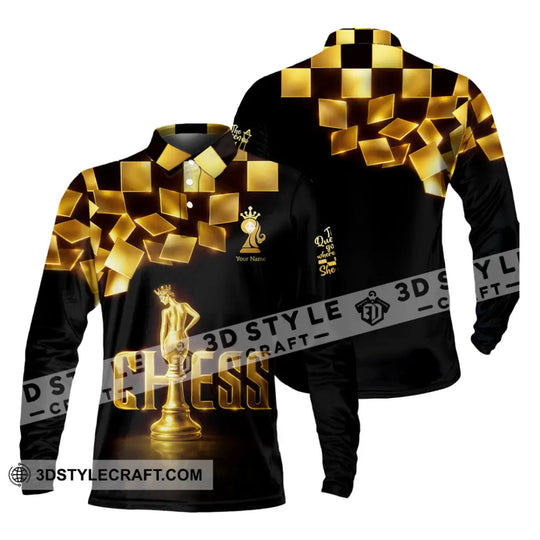 Unisex Shirt - Custom Chess 3D Shirt style option 4