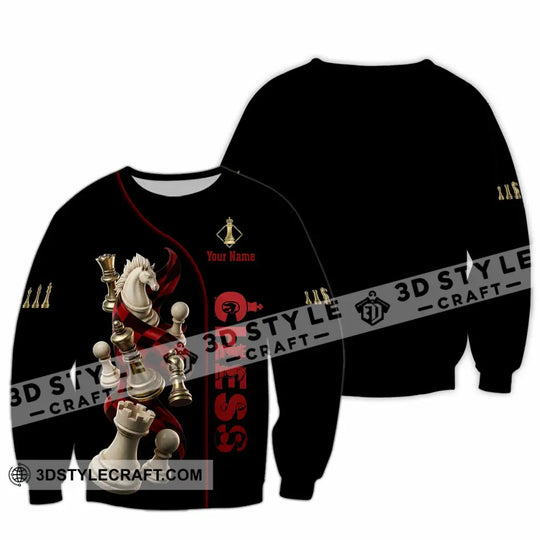 Unisex Shirt - Custom Chess 3D Shirt style option 3