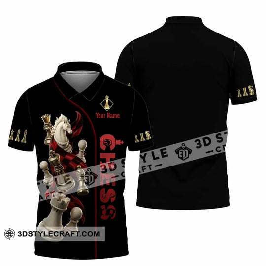 Unisex Shirt - Custom Chess 3D Shirt style option 2