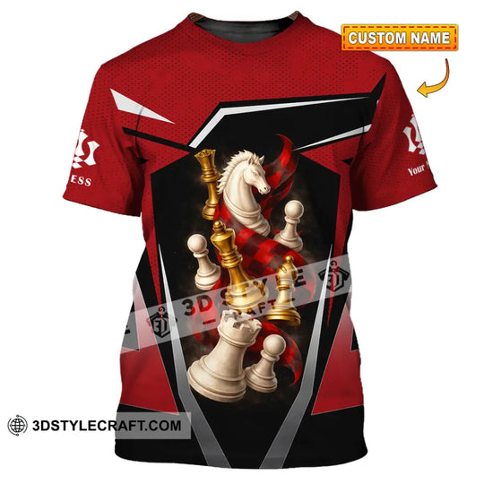 Unisex Shirt - Custom Chess 3D Shirt style option 1