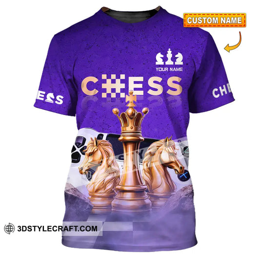 Unisex Shirt - Custom Chess 3D Shirt - T-shirt